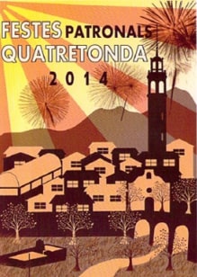 Fiestas patronales en honor del Santísimo Cristo de la Fe 2014 Quatretonda / Cuatretonda